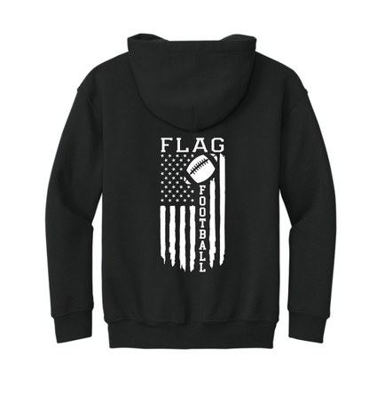 FLAG FOOTBALL WITH HEART FRONT