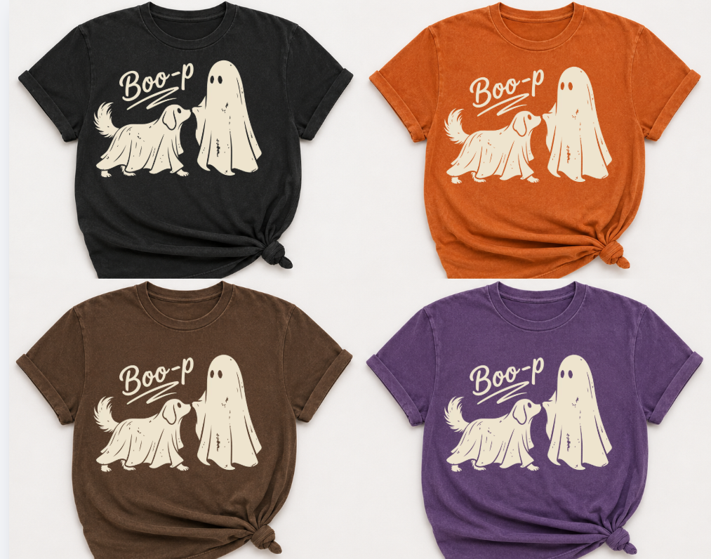 BOOP GHOST AND DOG HALLOWEEN