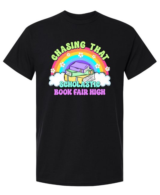 CHASING THAT SCHOLASTIC BOOK FAIR HIGH