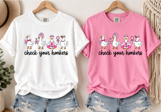 CHECK YOUR HONKERS