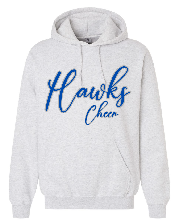 HMS HAWKS CHEER GLITTER PRINT