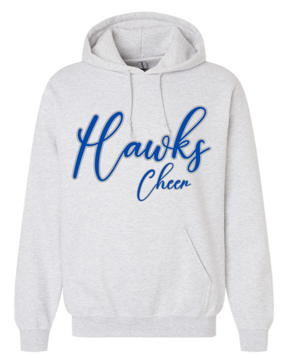 HMS HAWKS CHEER GLITTER PRINT