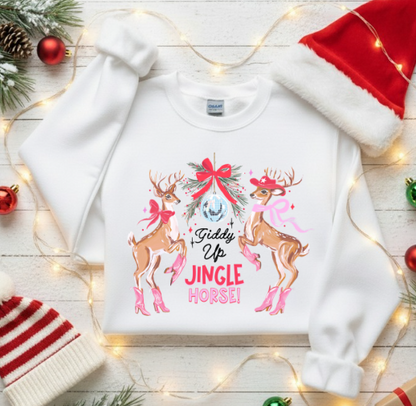 GIDDY UP JINGLE HORSE!