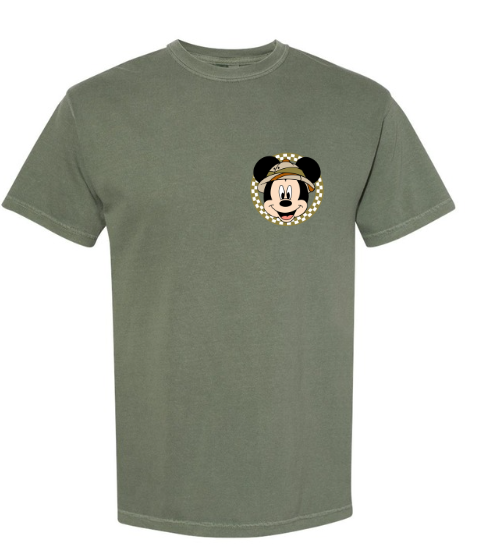 SAFARI TRIP TEE WITH FRONT POCKET AREA