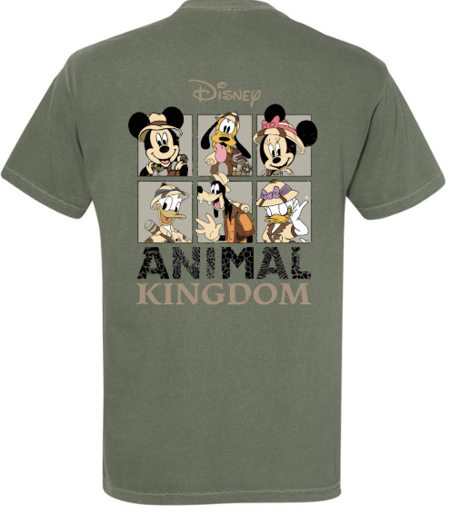 SAFARI TRIP TEE WITH FRONT POCKET AREA