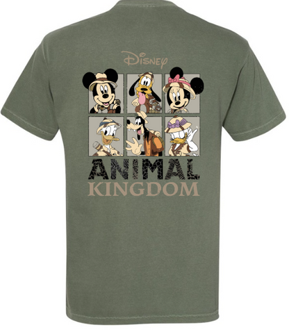 SAFARI TRIP TEE WITH FRONT POCKET AREA