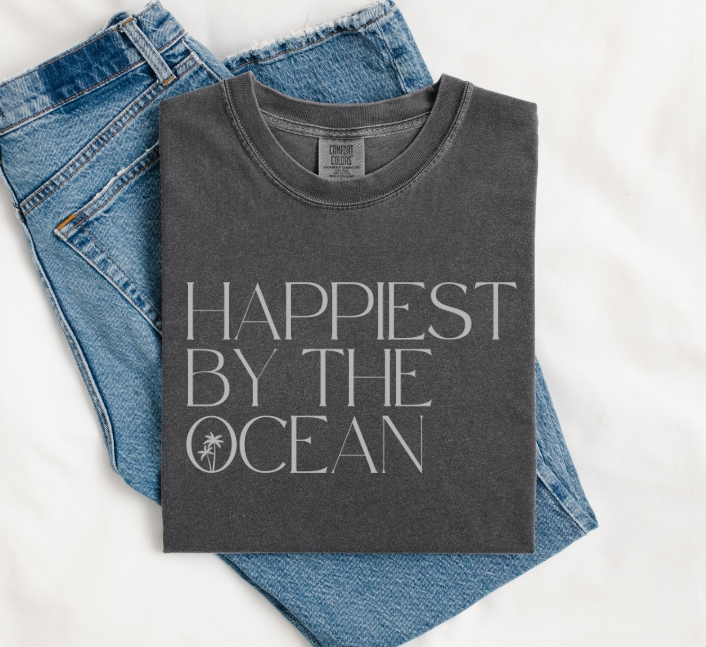 HAPPIEST BY THE OCEAN