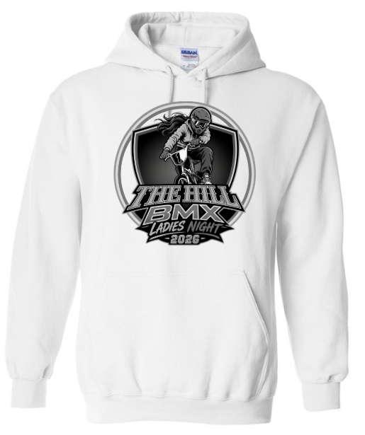 THE HILL BMX LADIES NIGHT 2026 BLACK/WHITE DESIGN LINK CLOSES 5/31