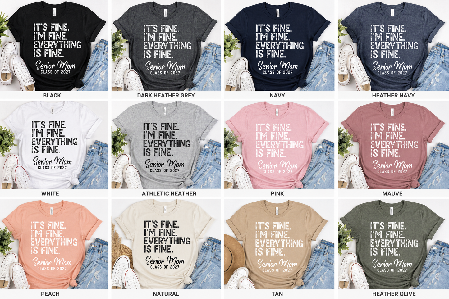 ITS FINE IM FINE SENIOR MOM DESIGN