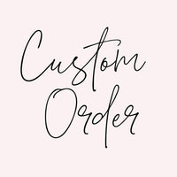CUSTOM ORDER - ONLY FOR COMPLETED APPROVED ARTWORK