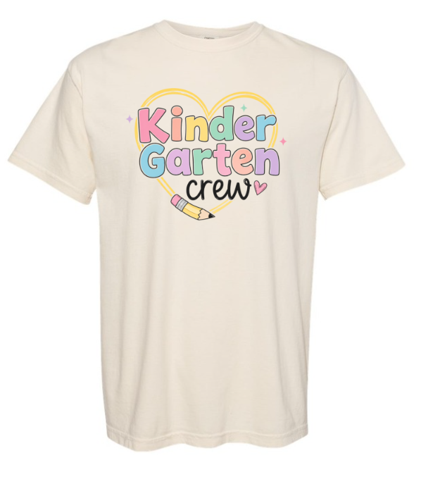 KINDERGARTEN CREW PENCIL HEART