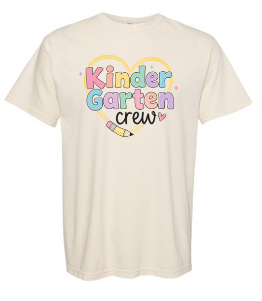 KINDERGARTEN CREW PENCIL HEART