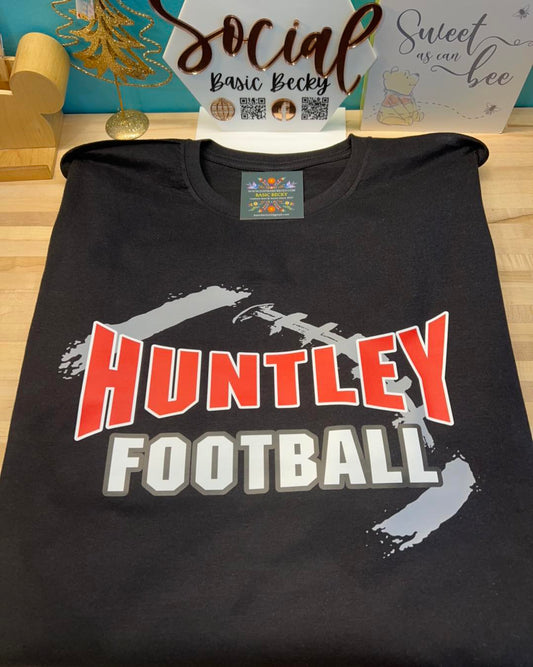 HUNTLEY FOOTBALL SWOOP DESIGN