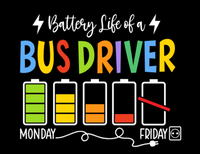 BATTERY LIFE OF A BUS DRIVER