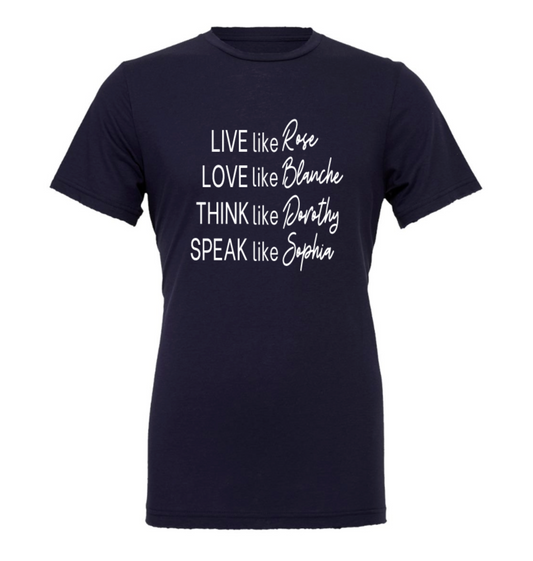 LIVE LOVE LAUGH SPEAK