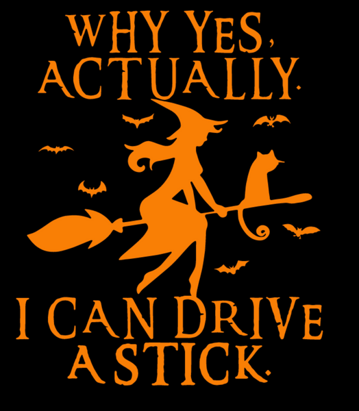 WHY YES ACTUALLY I CAN DRIVE A STICK