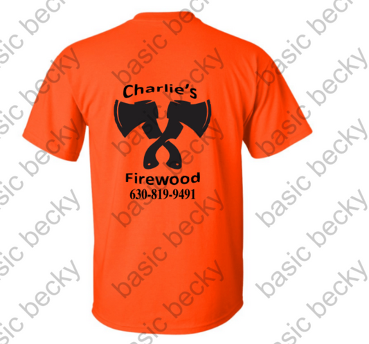 CUSTOM LISTING FOR CHARLIE'S FIREWOOD