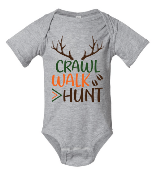 CRAWL WALK HUNT