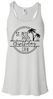 PALM TREE BIRTHDAY CREW BABE DESIGN
