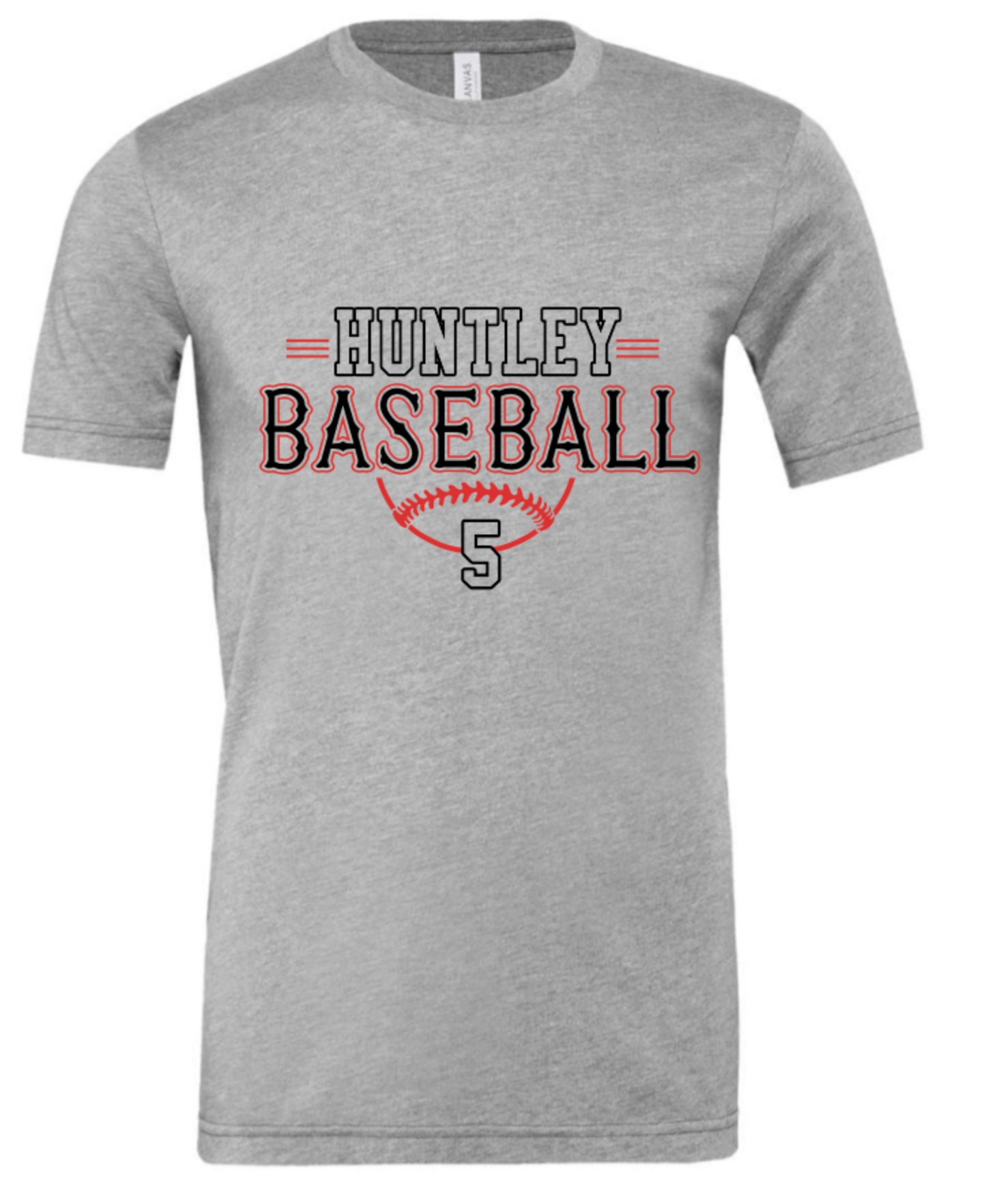 HUNTLEY BASEBALL WITH OR WITHOUT NUMBER