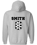 PERSONALIZED SOCCER MOM WITH NAME AND NUMBER