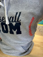 PERSONALIZED BASEBALL MOM WITH NAME AND NUMBER